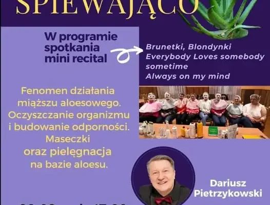 Sokolniki: „O zdrowiu i urodzie śpiewająco” – mini recital w GOKSiR już 28 września