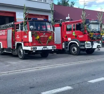 Dożynki gminno-parafialne w Galewicach – strażacy z OSP czuwali nad bezpieczeństwem