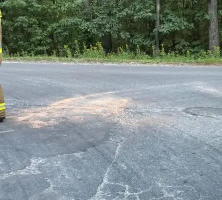 Wypadek w Orliskach — interweniowały służby ratunkowe