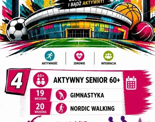 Aktywny Senior 60+ w Lututowie – bezpłatne zajęcia sportowe już 19 i 20 września