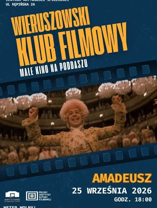 Amadeusz w Małym Kinie na Poddaszu – seans 25 września