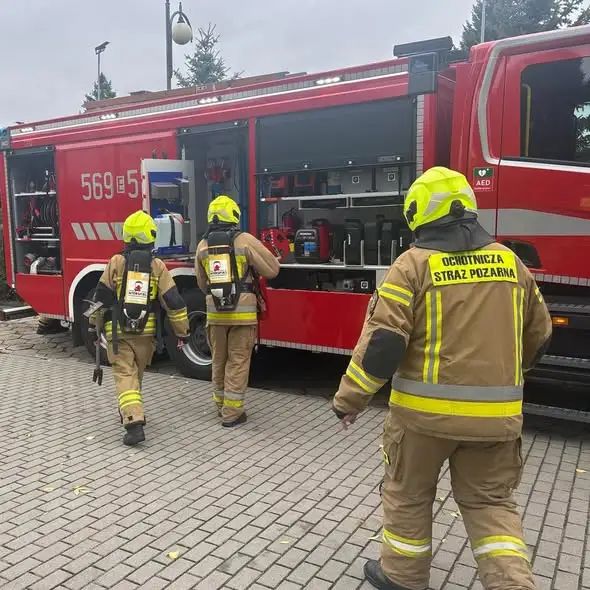 Ćwiczenia ewakuacyjne w Przedszkolu nr 1 w Wieruszowie