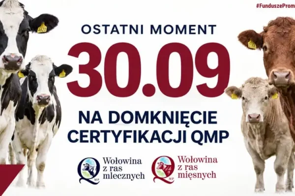 Certyfikat QMP – rolnicy mają czas tylko do 30 września 2026 r.