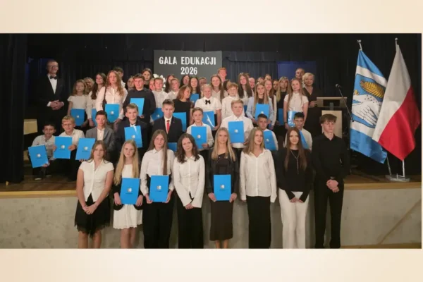Gala Edukacji 2026 w Galewicach – 71 uczniów odebrało stypendia