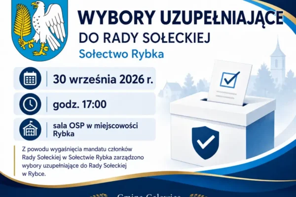 Rybka wybiera uzupełnienie Rady Sołeckiej – zebranie 30 września