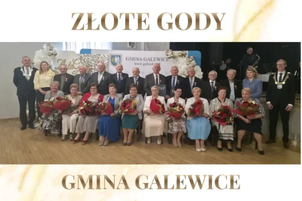 Złote Gody w Gminie Galewice – 10 par świętowało pół wieku razem